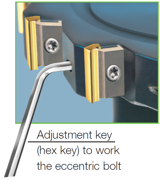 Machine Adjustment Key Adjustment Instructions